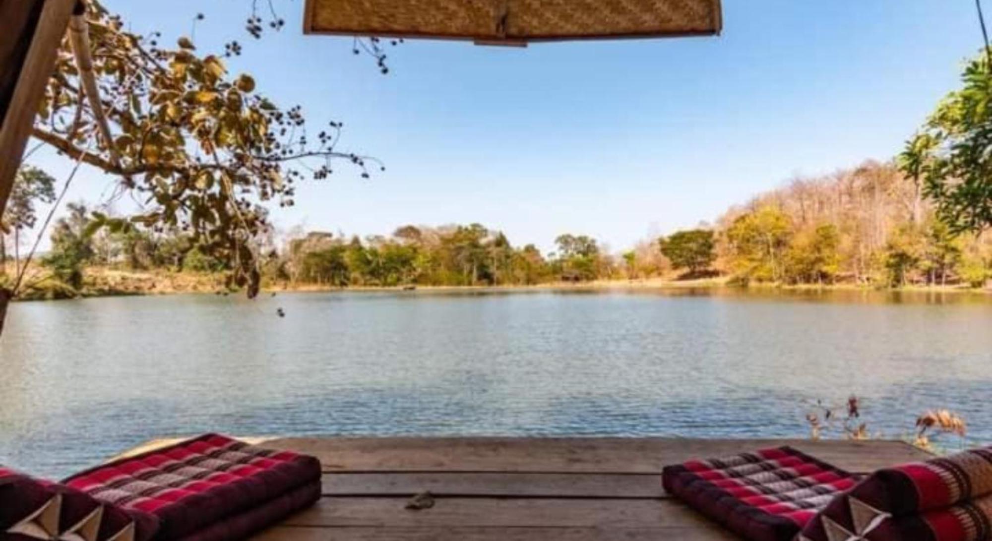 Fandee Island Treehouses & Ziplines - Tad Lo, Bolaven Loop Pakse Ban Kiangtat Exterior foto
